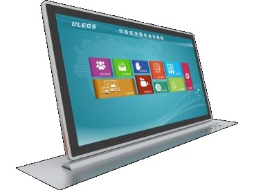 超薄升降双屏显示终端